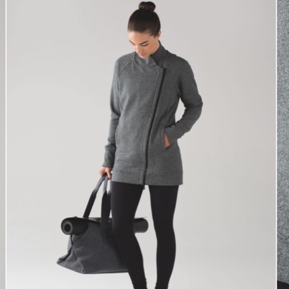 lululemon athletica Jackets & Blazers - 🌟HP🌟 Lululemon Back To It Wrap Sweater Jacket
